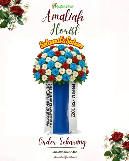 Standing Flowers Gabel